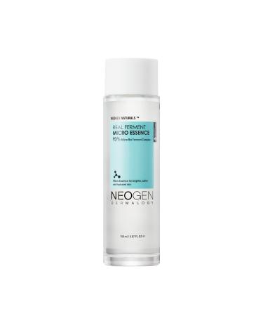 DERMALOGY by NEOGENLAB Real Ferment Micro Essence 5.07 Fl Oz (150ml) - 93% Naturally Fermented Facial Essence  Instantly Hydrates and Delivers Healthy Supple Skin - Korean Skin Care