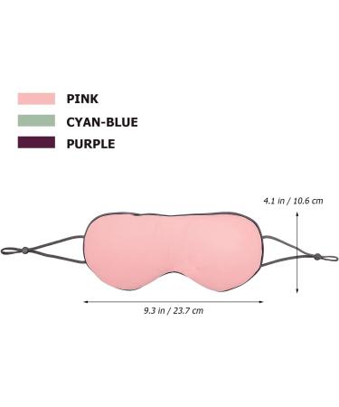 Healifty 3pcs Soft Sleep Mask Set - Adjustable Blindfold Eyeshade for Men, Women, and Kids - Comfortable Eye Cover for Sleeping, Travel, Work - Buy Online on GoSupps.com