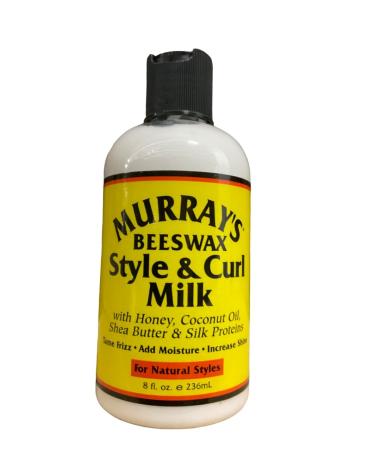 Murray's Beeswax Curl Milk - Ultra Rich 8 Oz Styling Cream for Defined Curls | International Shipping Available - Buy Online on GoSupps.com