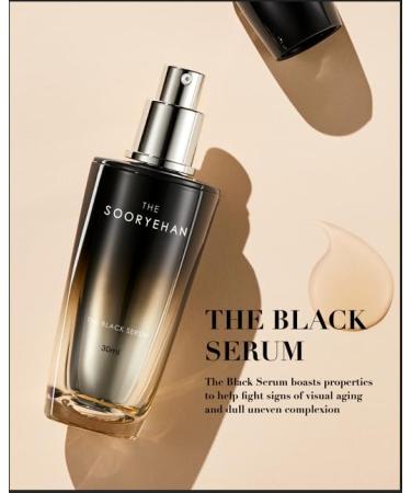 Sooryehan The Black Serum - Advanced Korean Skin Care with Black Exosome & Licorice for Sensitive Skin | Premium 0.99 Fl Oz - Buy Online on GoSupps.com