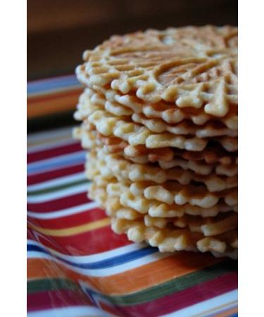 Bella Lucia Gluten-Free Nut Free Soy Free Non-GMO Verified Pizzelle Cookies 6oz (Pack of 4) - Vanilla Flavor - Buy Online on GoSupps.com