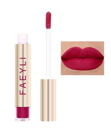 FAEYLI MAKEUP Matte Liquid Lipstick women 24 hour stay waterproof long lasting lip gloss (22 ARTISTFAEYLI)