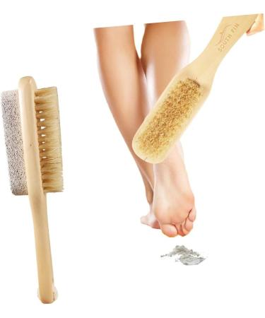 Beaupretty 2pi ces Pierre Double Face pour R pe Callosit s avec Manche Exfoliation Naturelle pour liminer la Peau Morte - Buy Online on GoSupps.com