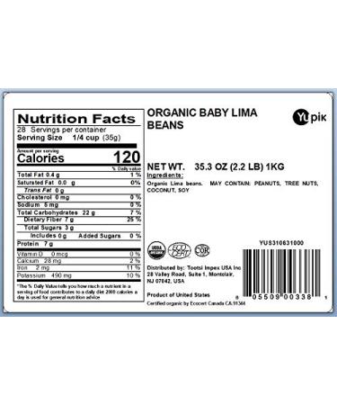 Yupik Organic Pinto Beans 2.2lb (35.2oz) - Non-GMO, Vegan, Gluten-Free - Buy Online on GoSupps.com
