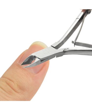XINMEIWEN 8Pieces Cuticle Trimmer Cuticle Nipper Cuticle Remover Cuticle Cutter Stainless Steel Cuticle Cutter Clipper Nail Tools for Fingernails and Toenails (Silver) - Buy Online on GoSupps.com