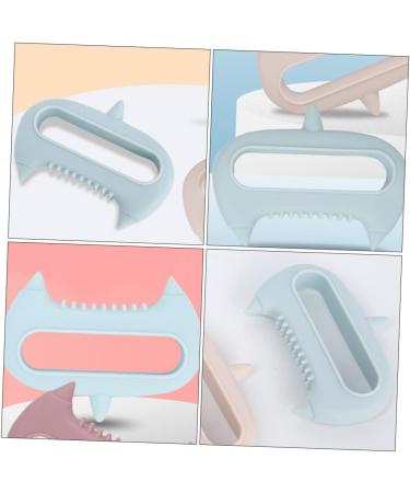 Frcolor 3-in-1 Acupuncture Massage Device - Hand Neck & Scalp Massager - Silicone Gua Sha Tool & Massage Hammer for Ultimate Relaxation - Buy Online on GoSupps.com