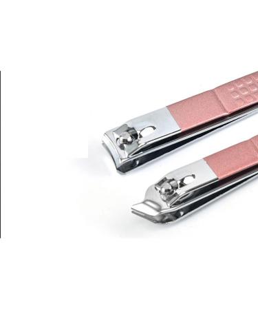 Manicure Kit 7-Piece Nail Clipper Set Stainless Steel Nail Clippers Nail Clipper Set for Women Suitable for Outdoor Travel Tool Set Rose Gold Nail Clippers Kit Pink - Buy Online on GoSupps.com
