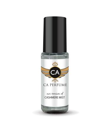 CA Perfume Impression of Karan Cashmere Mist For Women Replica Fragrance Body Oil Dupes Alcohol-Free Essential Aromatherapy Sample Travel Size Concentrated Long Lasting Roll-On 0.14 Fl Oz/4ml-X1 DONNA K CASHMERE MIST IMPRESSION 0.14 Fl Oz (Pack of 1)