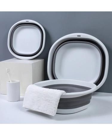 Foldable Washing Up Bowl - Portable Washing Basin - Space Saving Plastic Washtub(S) - Buy Online on GoSupps.com