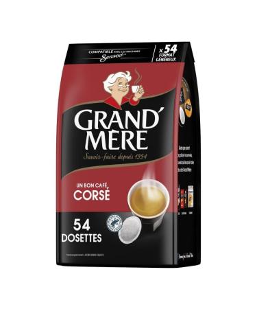 GRAND MERE - Corsican Coffee Pods 54 Pods - Pack of 3 - Sold in Packs