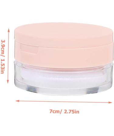 Mipcase Box Portable Makeup Organizer Small Makeup Organizer Makeup Case Powder Make up Cosmetic Case Travel Size 1 Pink - Buy Online on GoSupps.com