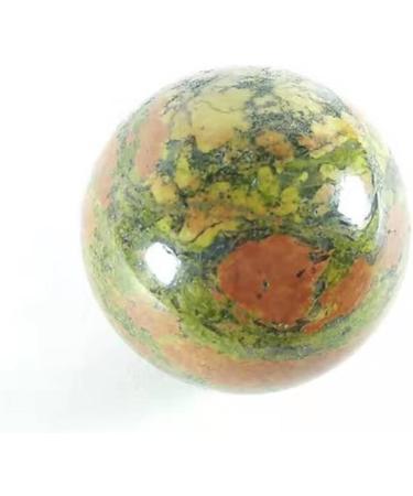 Ornament Natural Epidote Stone Rock Ruby Zoisite Quartz Spheres Ball for Decoration Gift Decoration feng Shui. (Color : 1pc 45-55mm) - Buy Online on GoSupps.com