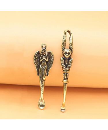 Portable Ear Cleaner Stainless Steel Ear Spoon Set Stainless Steel Ear Wax Remover Reusable Stainless Steel Ear Wax Remover Set Ear Wax Easily Removed Ideal for Personal and Home Use(A) - Buy Online on GoSupps.com