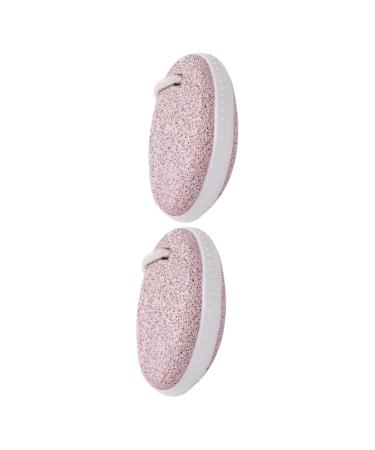 Healvian 2pi ces Pierre Pumice Pour P dicure Outil De Soins Des Volcanique limine Peaux Mortes Et Callosit s Confort Optimal Rose