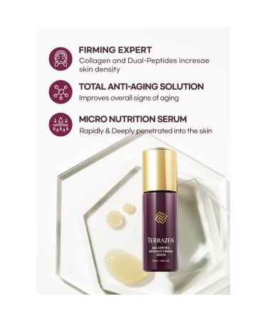Age Control Treatment Peptide & Collagen Serum - Korean K-Beauty Firming Serum 1.85 fl oz / 55ml - Anti-Aging Skincare - Buy Online on GoSupps.com