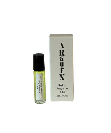 Roll-on Fragrance Oils 0.34 oz Easy to use travel size All Natural Luxury Scents for Women. (Warm Floral) Lavender