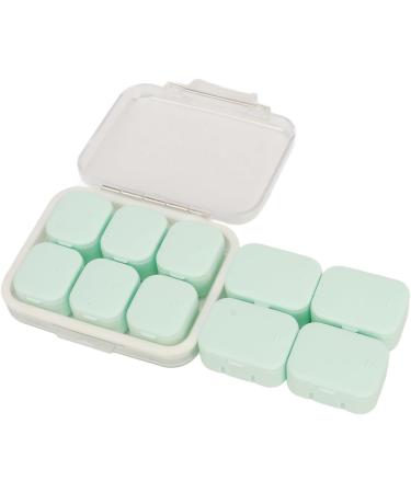Best Medicine Organizer - Reliable 10PCS Daily Case for Vitamins | Portable Green Design - Ideal for International Shipping - Buy Online on GoSupps.com