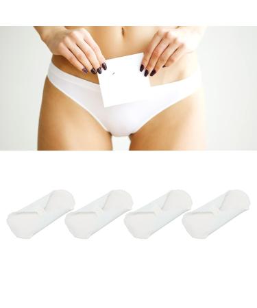 4 Pack Feminine Fabric Pads - Eco-friendly Reusable Menstrual Products for Comfort & Sustainability - Buy Online on GoSupps.com