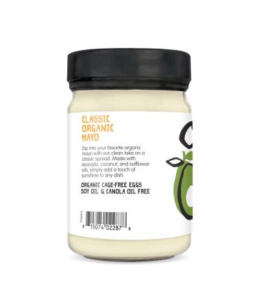Chosen Foods Organic Avocado Oil Mayonnaise | Gluten & Dairy Free | Keto & Paleo Friendly | Cage Free Eggs | 12 fl oz - Buy Online on GoSupps.com