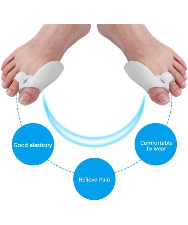 Donfafecuer Silicone Toe Protectors - Bunion Correction and Toe Straighteners (10 Pairs) - Buy Online on GoSupps.com