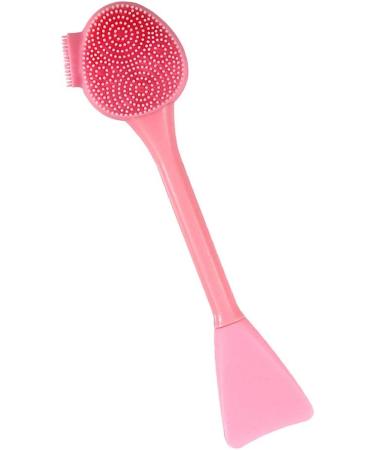 Rongweiwang Double Head Silicone Facial Cleaning Brush - Pink Fish Form Facial Massager & Peeling Tool - Perfect for International Skincare - Buy Online on GoSupps.com