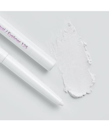 Cosline Kajal & Eyeliner No. 125 - Waterproof White Soft Application Strong Pigmentation Vegan - Made in Germany - Buy Online on GoSupps.com