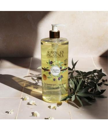 Jeanne en Provence - Hand Wash Gel - Divine Olive - Made in France - 1L - Buy Online on GoSupps.com