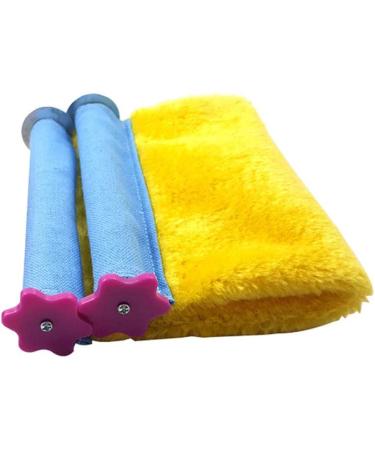 Cozy Winter Bird Nest House Bed Hammock Toy for Parrot Parakeet Cockatiel Conure African Grey - Perfect for Eclectus, Amazon, Lovebird, and More | Ideal for Hamsters, Rats, Chinchillas, and Small Pets - Cage Perch Included - Buy Online on GoSupps.com