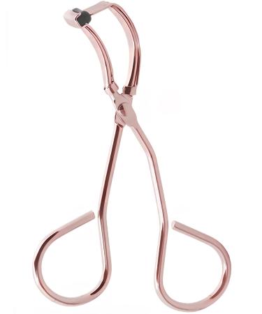 Eyelash Curler Local Lash Curler for Comfortable Cushion No Tugging(Rose Gold)