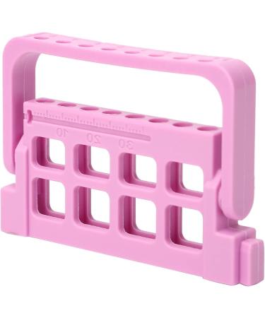 8 Holes File Holder Endodontic File Dental Bur Stand Dental Accessories Endodontic File holder File Stand Plastic File Holder (purpel) - Buy Online on GoSupps.com