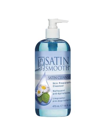 Satin Cool Smooth Cleanser & Aloe Vera Gel Set - 16 oz / 473 ml for Refreshing Skin Care - Buy Online on GoSupps.com