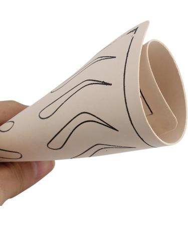 Housoutil 18 Sheets Eye Brow Practice Skin Eyebrow Trimming Beauty Eyebrow Training Skin Eyebrows 6 Pcsx3pcs As Shownx3pcs - Buy Online on GoSupps.com