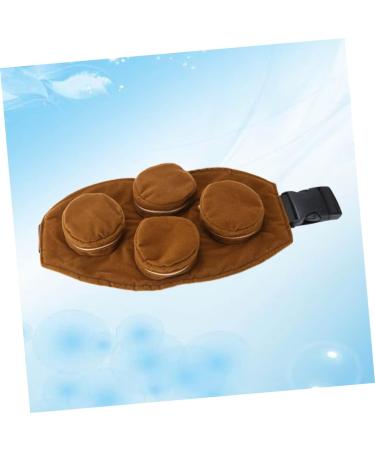 Partykindom MOXA Cover Sandals for Reflex Zone Massage - Hot Healthcare Moxibustion Dishwasher Safe Brown Size 3 - Buy Online on GoSupps.com