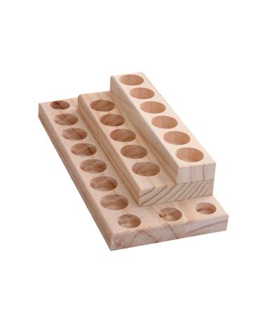 FRCOLOR FRCOLOR Nail Polish Organizer Makeup Tray Nail Polish Holder Organizer Case Solid Wood Shelf Essential Oil Box Bamboo Essential Oil