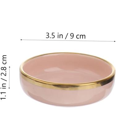 Ciieeo 4pcs Ceramic Saucer Dessert Trays Seasoning Dish Soy Sauce Dish Appetizer Plate Kitchen Supplies Sauce Plate Dipping Bowls Ceramic Serving Dishes Cake Plates Ceramics Nordic Sauces - Buy Online on GoSupps.com
