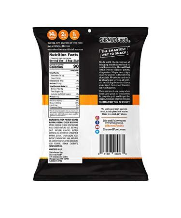 Shrewd Food Protein Puffs â€“ High Protein, Low Carb, Gluten-Free Baked Cheddar Snacks | Keto & Non-GMO | 8-Pack - Buy Online on GoSupps.com