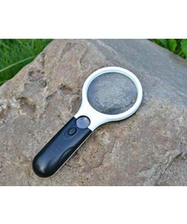 XENITE Glass HD high Magnification Optical Glass with lamp Reading Magnifier Handheld Dual Lens OfficeProducts Magnifier - Buy Online on GoSupps.com