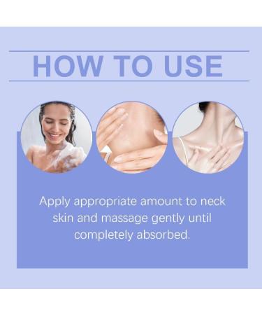 Neck Firming Cream for Tightening and Lifting Hydrating Moisturizer with Hyaluronic Acid Cupuacu Butter and Coffee Extract for Smooth Skin 50g - Buy Online on GoSupps.com