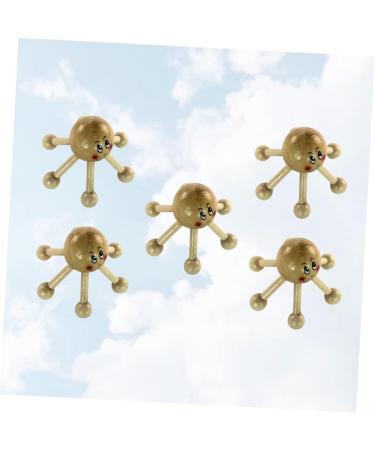FOMIYES 5pcs Head Accessories Head Wooden Massage Tool Thai Massage Tool Trigger Point Massager Tools Portable Massager Practical Massager Head Massager Bamboo Scroll Wheel - Buy Online on GoSupps.com