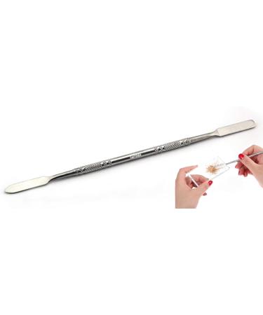 Double Ended Nail Polish Mixing Rod Ceramic Nail Polish Mix Stainless Steel for Manicure and Makeup 7.5 Inch