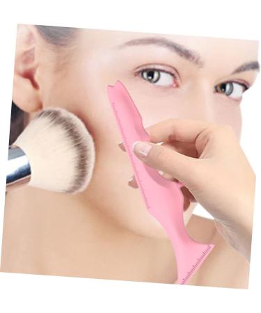 FOMIYES 2pcs Silicone Beauty Ruler Star Sticker Eyeliner Stencil Kit Makeup Supply Travel Eyebrow Shape 15X4.15CMx2pcs Pinkx2pcs - Buy Online on GoSupps.com