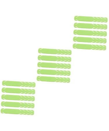 Beaupretty 30 Stk Elastic mask strap buckle face cover my ear belt headband mask accessories mask the ear rope buckle makes tab extension belt head clip