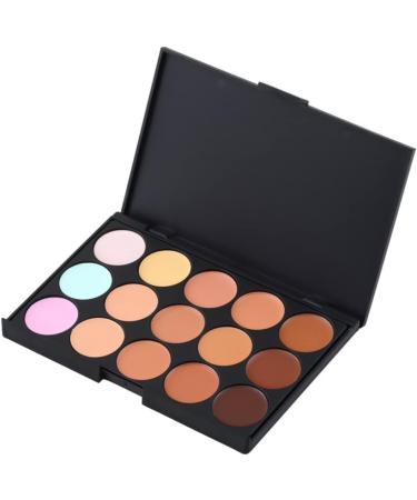 1Pack Professional 15 Colour Concealer Palette Camouflage Contour Cosmetic Set Eye Face Cream Contour Kit - Buy Online on GoSupps.com