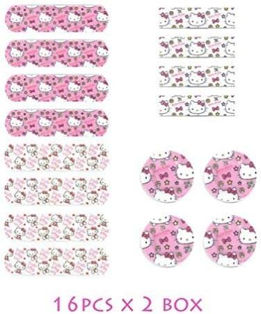 Sanrio Hello Kitty Band First Aid Tape Bandages - 32pcs (2 Boxes) - Buy Online on GoSupps.com