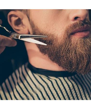 Eberbart Bartscher: Professional Rust-Free Stainless Steel Hair Cutting & Trimming Set with Synthetic Leather Etui & Free Book - Precision Beard & Facial Hair Care 18 cm - Buy Online on GoSupps.com