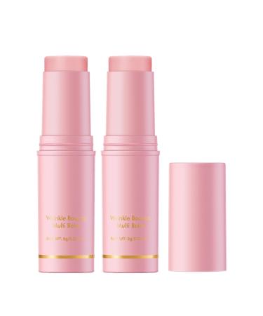 YOENBG Set of 2 multi-ply collagen sticks - Collagen stick - Moisturizing balm for face eyes lips and neck - Deep anti-wrinkle treatment