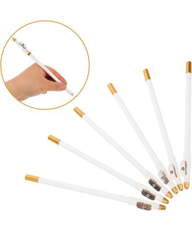 FOMIYES 12pcs Eyebrow Pencil Sharpener Women Makeup Eyebrow Pencil Eyebrow Pencil Women White Wooden - Buy Online on GoSupps.com