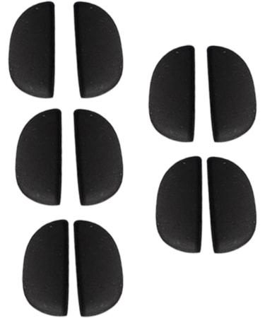 MagiDeal 10pcs Kids Eyeglass Nose Pads - Thickened Non-Slip Replacement for Sunglasses - Black - Buy Online on GoSupps.com