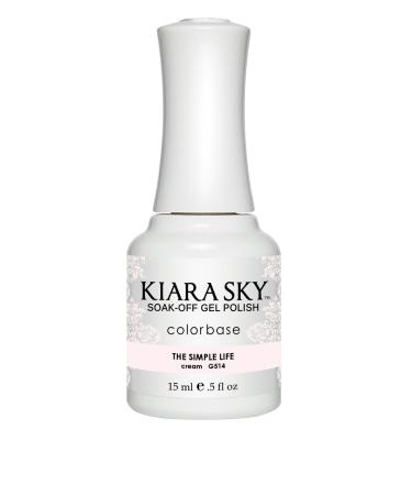 Kiara Sky Soak Off Gel Polish - (The Simple Life) Sky 0.5 Fl Oz (Pack of 1)