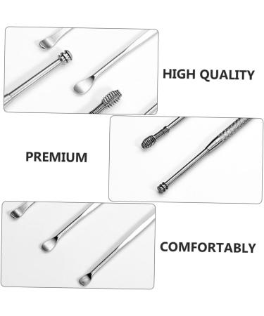 Healeved Ear Cleaning Tools Set - 4 Pcs Spring Ear Pick Kit for Ear Wax Removal - Buy Online on GoSupps.com
